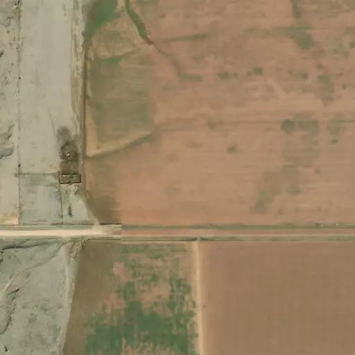Bird's eye view of the campground