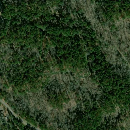 Bird's eye view of the campground