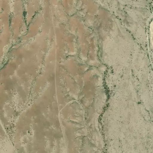 Bird's eye view of the campground