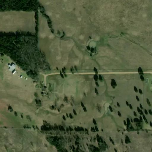 Bird's eye view of the campground