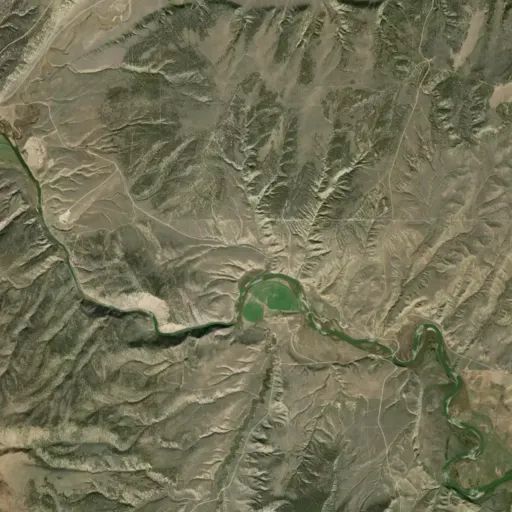 Bird's eye view of the park
