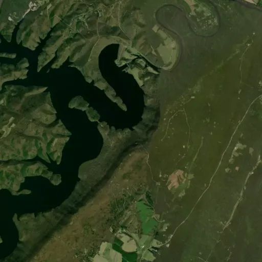 Bird's eye view of the park