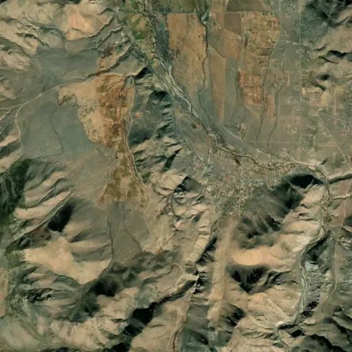 Bird's eye view of the park