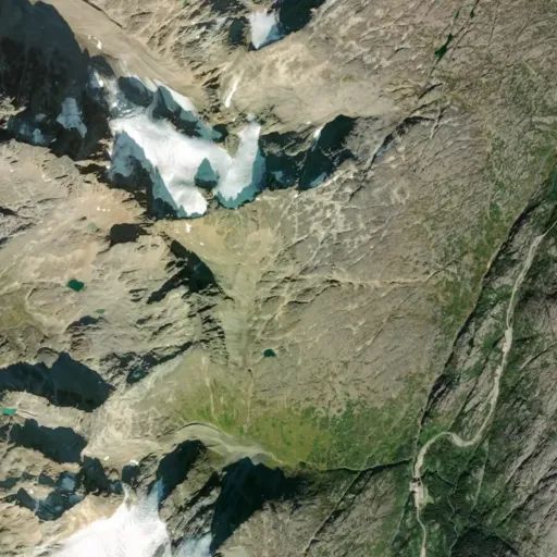 Bird's eye view of the park