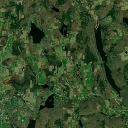 Bird's eye view of the park