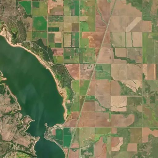 Bird's eye view of the park