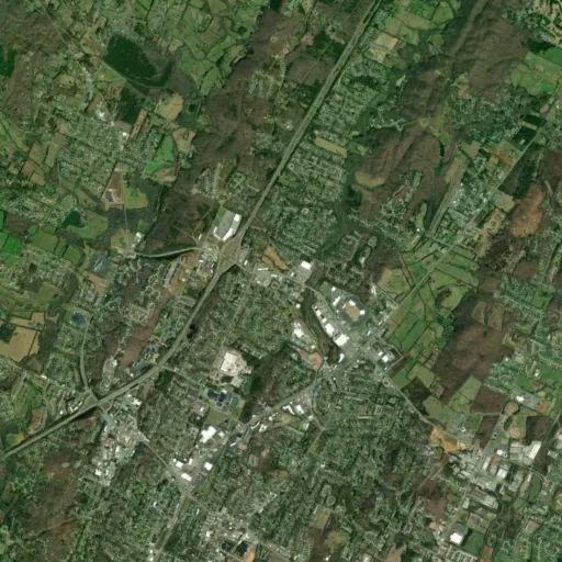 Bird's eye view of the park