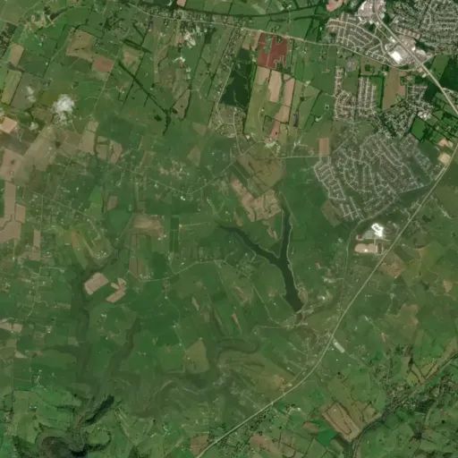 Bird's eye view of the park