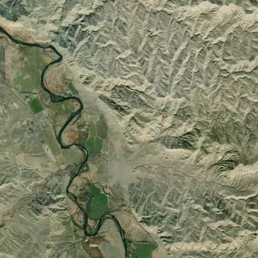 Bird's eye view of the park