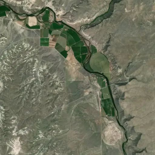 Bird's eye view of the park