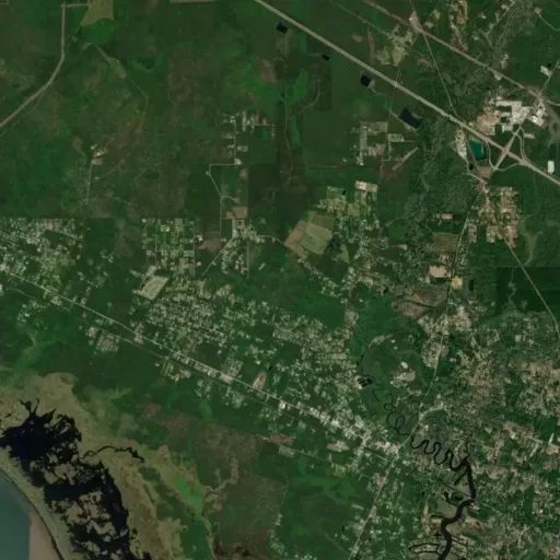 Bird's eye view of the park