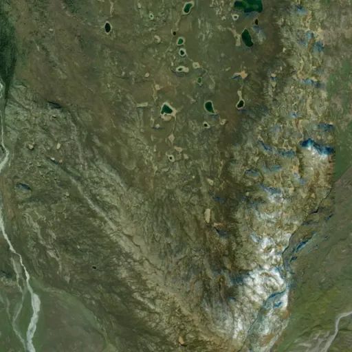 Bird's eye view of the park