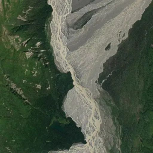 Bird's eye view of the park