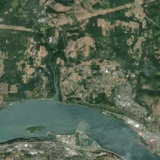 Bird's eye view of the park
