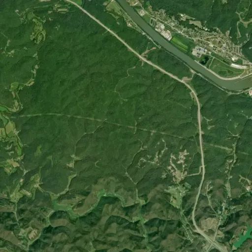 Bird's eye view of the park