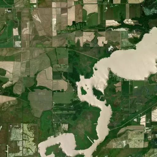 Bird's eye view of the park