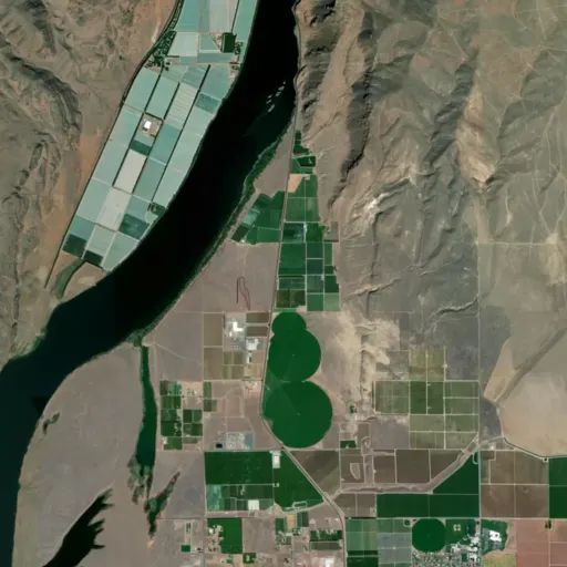 Bird's eye view of the park