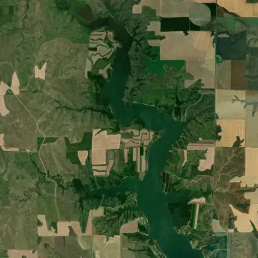 Bird's eye view of the park