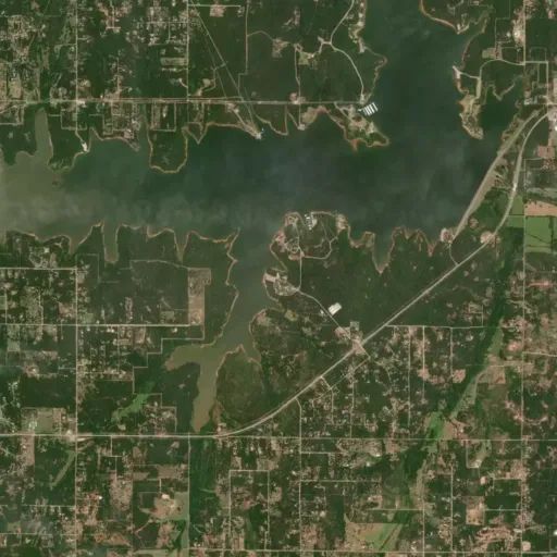 Bird's eye view of the park