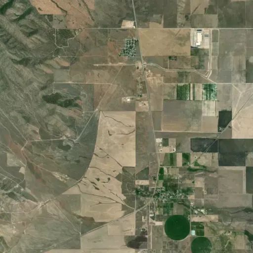 Bird's eye view of the park