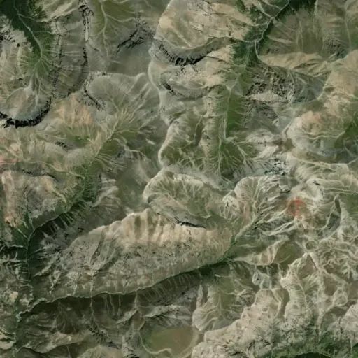 Bird's eye view of the park