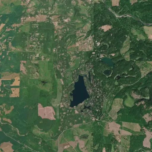 Bird's eye view of the park