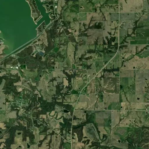 Bird's eye view of the park