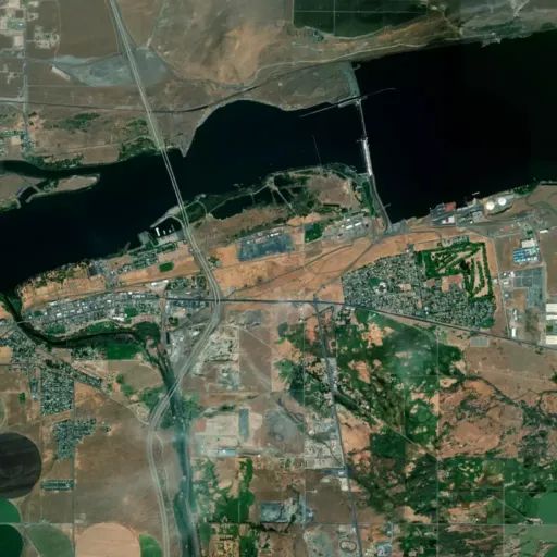 Bird's eye view of the park