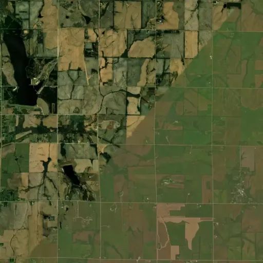 Bird's eye view of the park