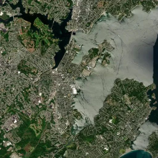 Bird's eye view of the park