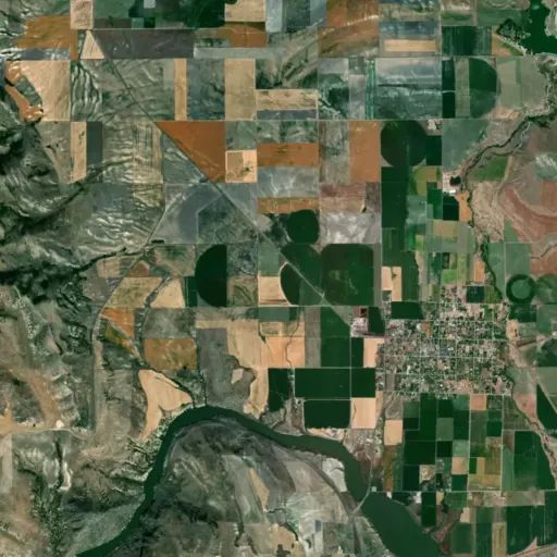 Bird's eye view of the park