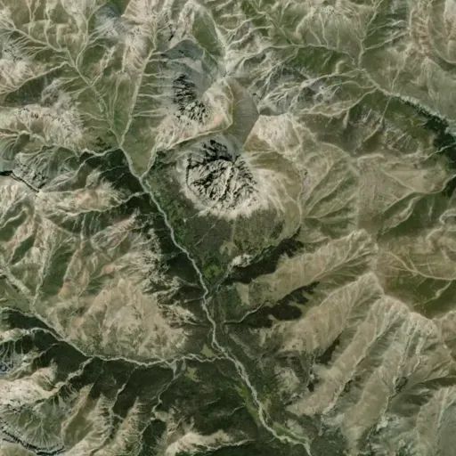 Bird's eye view of the park