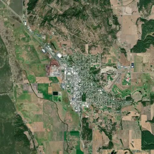 Bird's eye view of the park