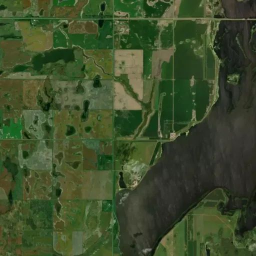 Bird's eye view of the park