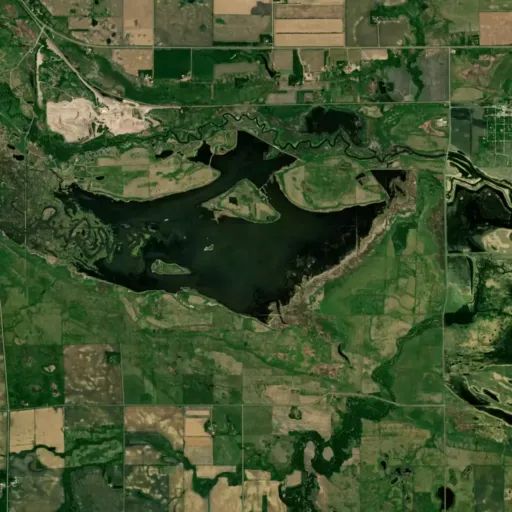Bird's eye view of the park