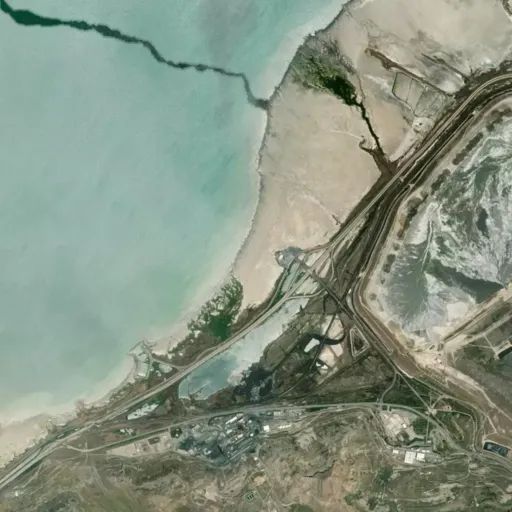 Bird's eye view of the park