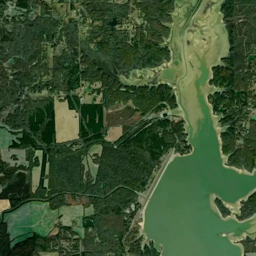 Bird's eye view of the park