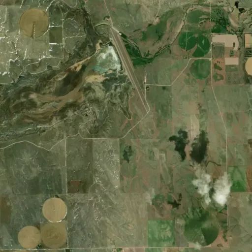 Bird's eye view of the park