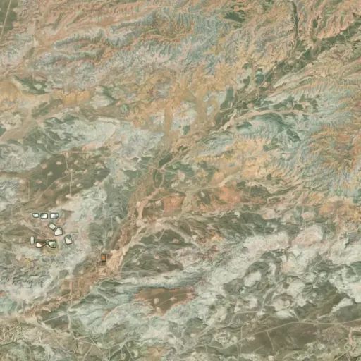 Bird's eye view of the park