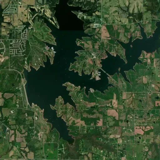 Bird's eye view of the park
