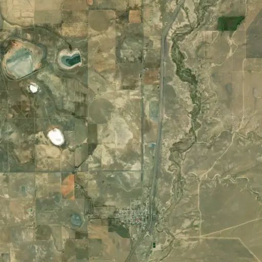 Bird's eye view of the park Bird's eye view of the park