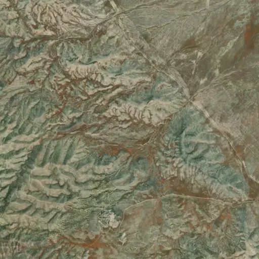 Bird's eye view of the park