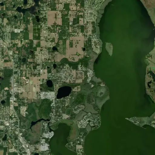 Bird's eye view of the park