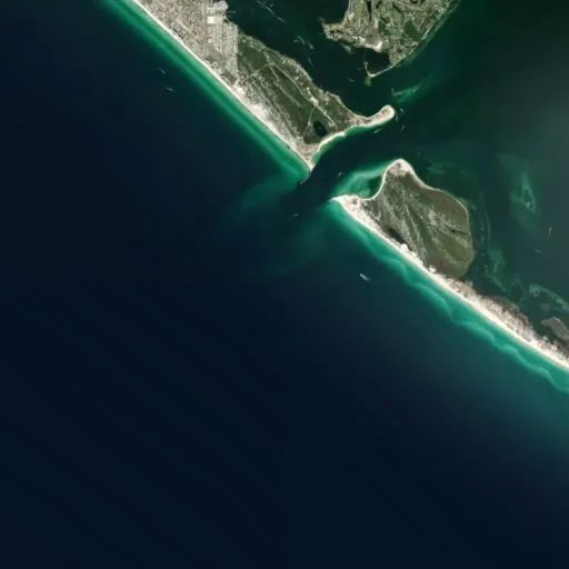 Bird's eye view of the park