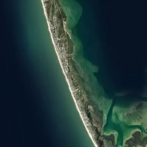 Bird's eye view of the park