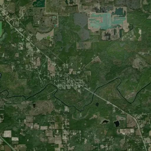 Bird's eye view of the park