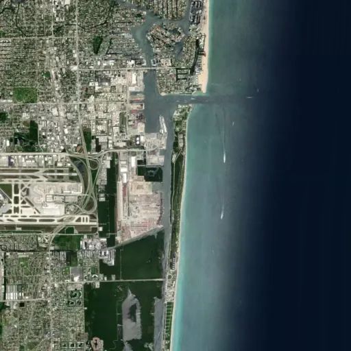 Bird's eye view of the park