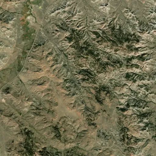 Bird's eye view of the park
