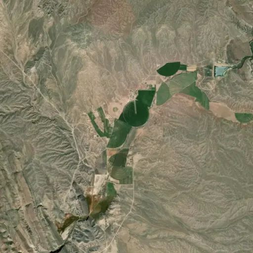Bird's eye view of the park