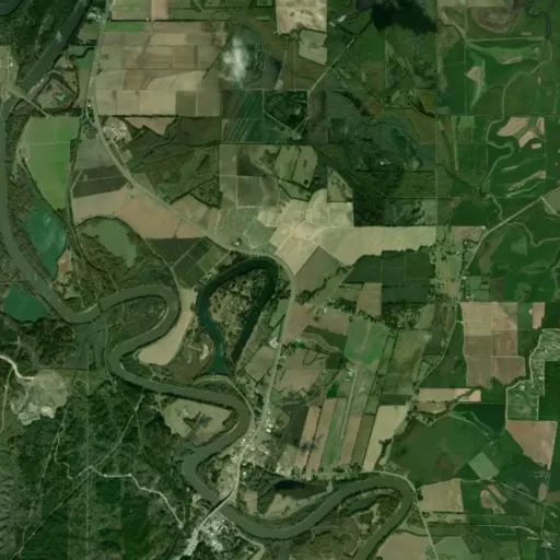 Bird's eye view of the park